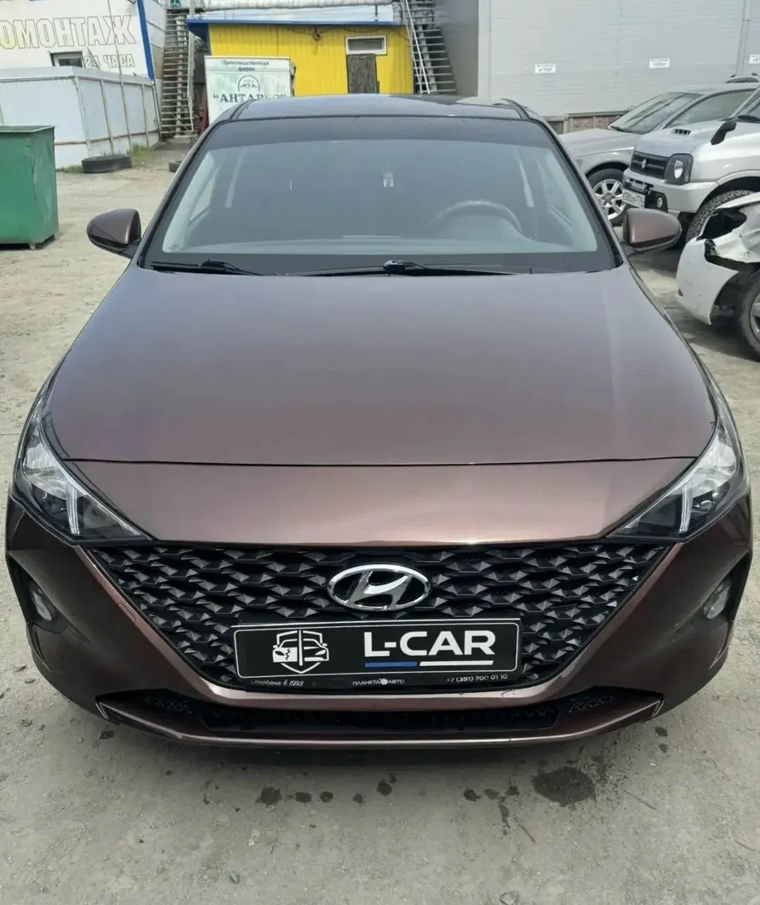 Hyundai Solaris после ремонта