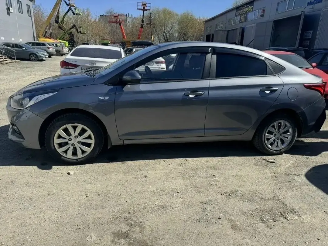 Hyundai Solaris после кузовного ремонта